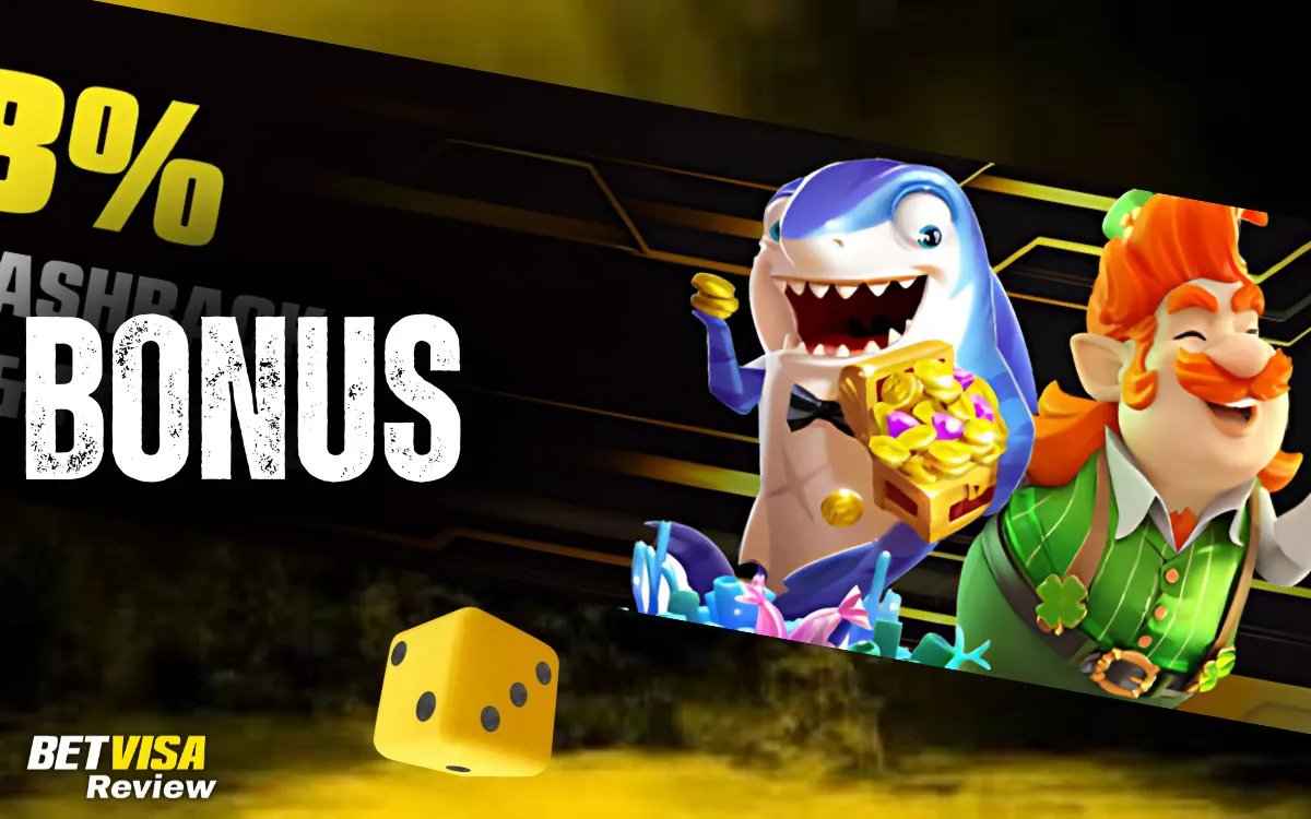 Betvisa Daily Reload Bonus on Slots & Fishing