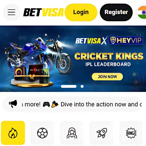 Instruction Visit the Betvisa Casino website